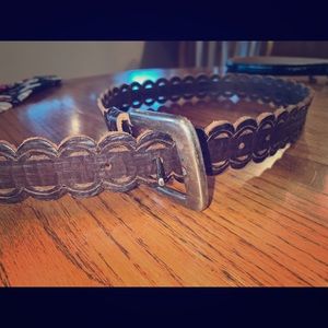 Nice old time brown belt with loops on the outside